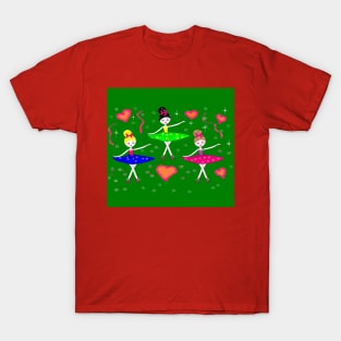 ballet dancers T-Shirt